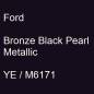 Preview: Ford, Bronze Black Pearl Metallic, YE / M6171.